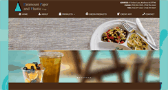 Desktop Screenshot of paramountpaper.net